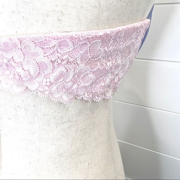 Victoria’s Secret Dream Angels Strapless Multi way pink lace Bra 36B - Picture 3 of 5